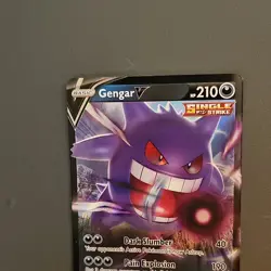 The Pokemon Company Gengar V 156/264 SWSH08: Fusion Strike Ultra Rare Holo 210 - Image 3