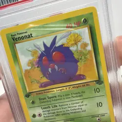 1999 Pokemon Jungle 1st Edition Venonat 63/64 PSA 8 NM-MT - Image 4
