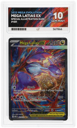 ACE 10 - Mega Latias ex - 181/132 - Mega Evolution - Pokemon - Image 1