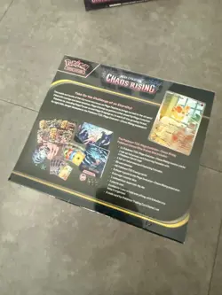 Pokemon TCG: Chaos Rising ETB (Elite Trainer Box) - NEW & SEALED - Image 3
