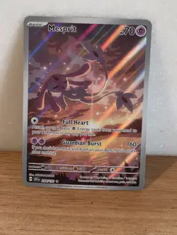 Mesprit 204/191 Illustration Rare Pokemon TCG Surging Sparks Near Mint Condition - Image 1