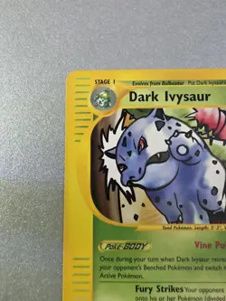 Dark Ivysaur E-reader NM/M 6 - Best Promo - Pokemon 2003 E-Reader - Image 2