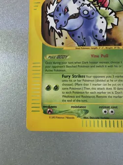 Dark Ivysaur E-reader NM/M 6 - Best Promo - Pokemon 2003 E-Reader - Image 5