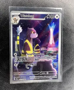 Pokemon TCG Watchog 097/086 Chaos Rising Full Art Illustration Rare English - Image 1