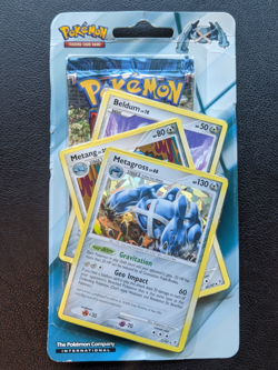 Pokemon Diamond Rising Rivals Blister Pack Metagross Cracked Ice Promo 007/147 - Image 1