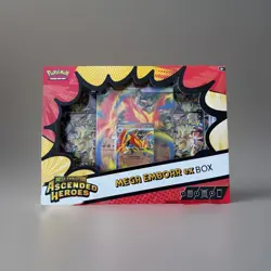 POKEMON TCG MEGA EVOLUTION ASCENDED HEROES MEGA EMBOAR EX BOX FACTORY SEALED ✅ - Image 1