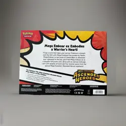 POKEMON TCG MEGA EVOLUTION ASCENDED HEROES MEGA EMBOAR EX BOX FACTORY SEALED ✅ - Image 2