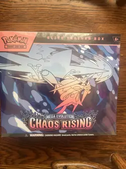Pokemon Chaos Rising Elite Trainer Box Factory Sealed ETB IN HAND - Image 1