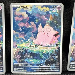 Clefairy 094/088 (IR) Pokemon Perfect Order Full Art Illustration Rare Pokemon - Image 3