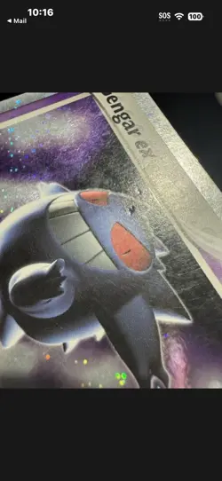 Pokemon Gengar ex 150 HP Ultra Rare EX FireRed & LeafGreen Holo 108/112 Nintendo - Image 3