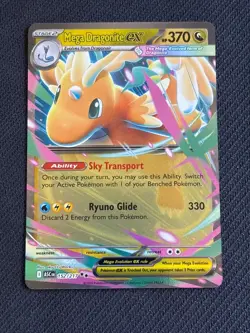 Pokemon TCG Mega Dragonite EX Holo 152/217 NM Ascended Heroes - Image 1