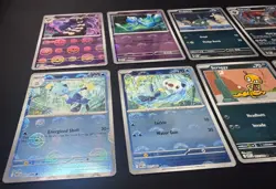 White Flare Bundle Pokemon Poke Ball x8 | Reverse Holo | NM - Image 2