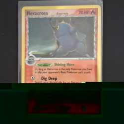 The Pokemon Company Heracross 3/101 Dragon Frontiers Reverse Holo Rare 70 HP - Image 1