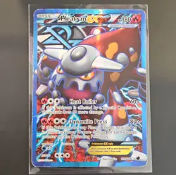 Pokemon Heatran EX Team Plasma Full Art 109/116 Plasma Freeze Heavy Play - Image 1