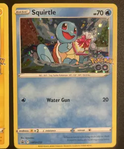 Pokemon Go Promo Set - Cosmos Holo - Bulbasaur, Charmander, Squirtle, Pikachu NM - Image 3
