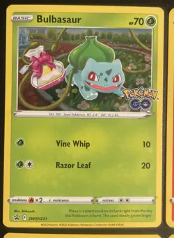 Pokemon Go Promo Set - Cosmos Holo - Bulbasaur, Charmander, Squirtle, Pikachu NM - Image 5