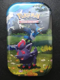 Pokemon Ascended Heroes Mini Tin Zorua Sealed Brand New In Hand - Image 1