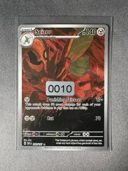 Scizor 205/197 Obsidian Flames Illustration Rare Pokemon TCG NM FREE SHIPPING - Image 3