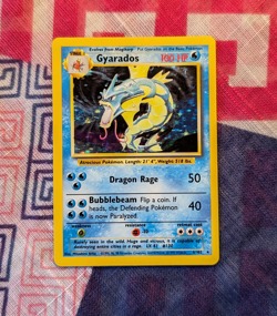 Pokemon TCG Gyarados 06 Base Set Holo EXCELLENT condition ! Near Mint ! - Image 1