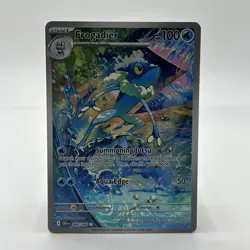 Frogadier 089/086 Illustration Rare Chaos Rising Pokemon TCG Near Mint - Image 1