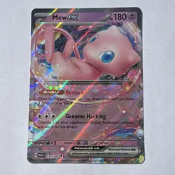 Pokemon TCG Mew ex 151/165 Sv: Scarlet & Violet 151 EX Basic HP 180 Holo - Image 1