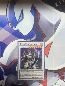 Dark Highlander - CT09-EN007 - Super Rare - Limited Edition - Lightly Played - Image 1