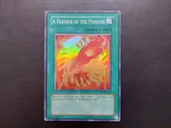 Yugioh - A Feather of the Phoenix FET-EN037 Super Rare - Image 1