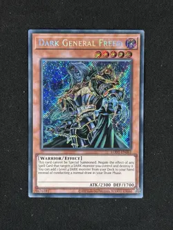 Yugioh Dark General Freed LODT-EN083 Secret Rare NM - Image 1