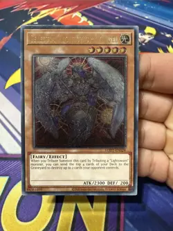 Yugioh TCG Celestia Lightsworn Angel LODT-EN024 2020 Reprint Ultimate Rare (UTR) - Image 1