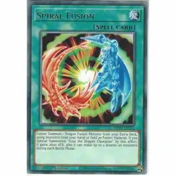 MP21-EN133 Spiral Fusion | 1st Edition | Rare Card YuGiOh Trading Card Game TCG - Image 1