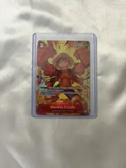 One Piece TCG Monkey D. Luffy - OP01-024 Alt Art - PRB01 The Best - Image 1