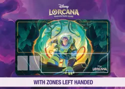 Disney Lorcana Playmat Buzz Lightyear | Neoprene 24x14 Stitched Edges | TCG Mat - Image 2