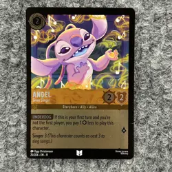 Disney Lorcana Winterspell Angel Siren Singer 25/204 Foil NM - Image 1
