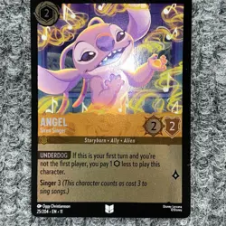 Disney Lorcana Winterspell Angel Siren Singer 25/204 Foil NM - Image 2