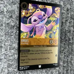 Disney Lorcana Winterspell Angel Siren Singer 25/204 Foil NM - Image 3