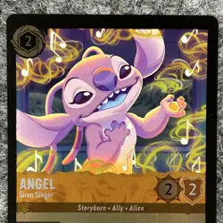 Disney Lorcana Winterspell Angel Siren Singer 25/204 Foil NM - Image 5
