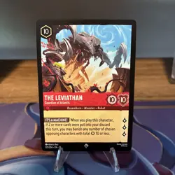Disney Lorcana - The Leviathan Guardian of Atlantis 125/204 - Super Rare - Wilds - Image 1