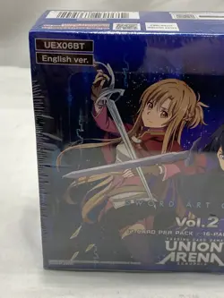 Union Arena TCG Sword Art Online Volume Vol 2 Booster Box English UEX06BT Sealed - Image 3