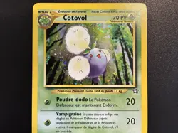 RARE Cotovol 7/111 Neo Genisis Holo French Pokemon Card TCG MP 2001 Jumpluff - Image 5