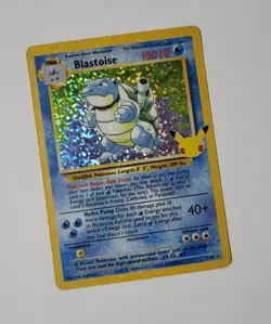 Pokemon Blastoise 2/102 Holo Rare Celebrations Classic Collection TCG Card - Image 1