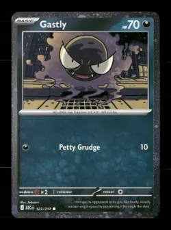 Gastly (Cosmos Holo) 123/217 Holo Miscellaneous Cards & Products NM/M Pokemon - Image 1