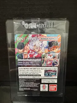 One Piece CCG Monkey D. Luffy College Basketball US Voyage Promo Holo Card - Image 2