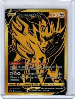 SWSH: Sword & Shield Promo Cards #SWSH077 Zamazenta V - Image 1