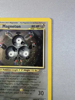 Magneton - 10/64 - Pokemon Neo Revelation Unlimited Holo Rare Card WOTC LP -j - Image 3