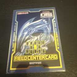 Yugioh Blue-Eyes White Dragon OTS Field Center Card Official Promo - Image 1