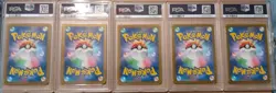 Pokemon TCG Graded Cards Lot Of 5- PSA 10, 10, 10, 10, & 9 Japanese - Image 2