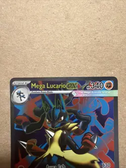 Mega Lucario ex 160/132 Me01: Mega Evolution Holo - Pokemon Card - Image 3