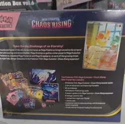 Pokemon TCG Mega Evolution: Chaos Rising Elite Trainer Box Sealed 65 Cards - Image 3