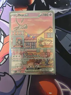 Mew ex - SVP053 - Pokemon Scarlet & Violet Promo Ultra Rare Holo Card NM - Image 1