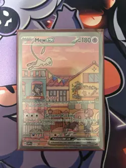 Mew ex - SVP053 - Pokemon Scarlet & Violet Promo Ultra Rare Holo Card NM - Image 3